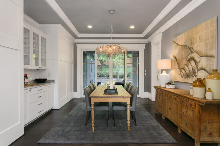 La Belle Maison custom floor plan dining room