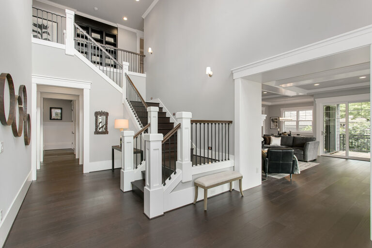 La Belle Maison custom floor plan foyer