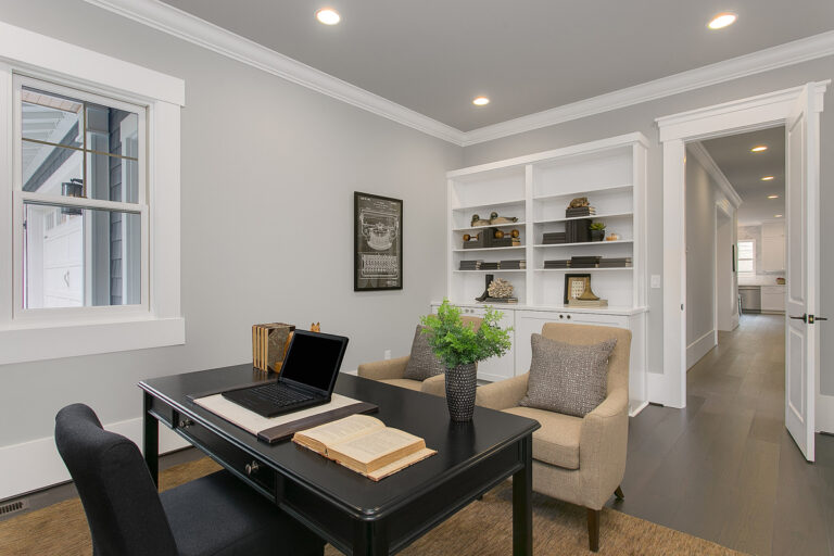 La Belle Maison custom floor plan office