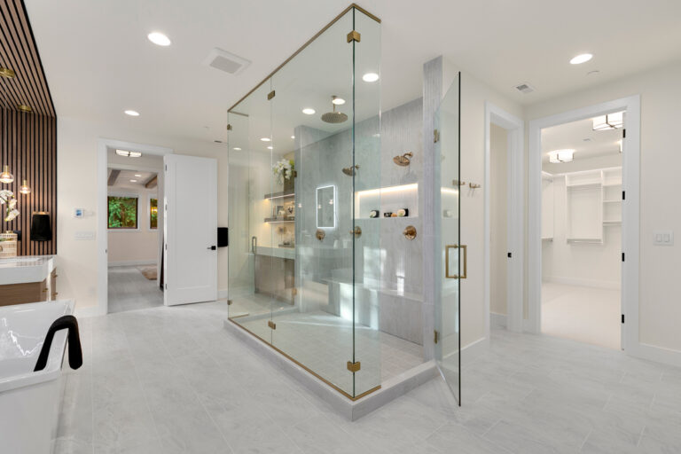 Laguna custom floor plan primary suite bath