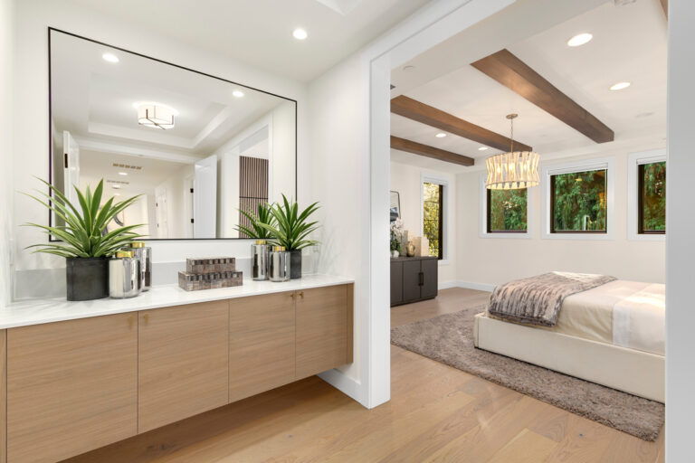 Laguna custom floor plan primary suite