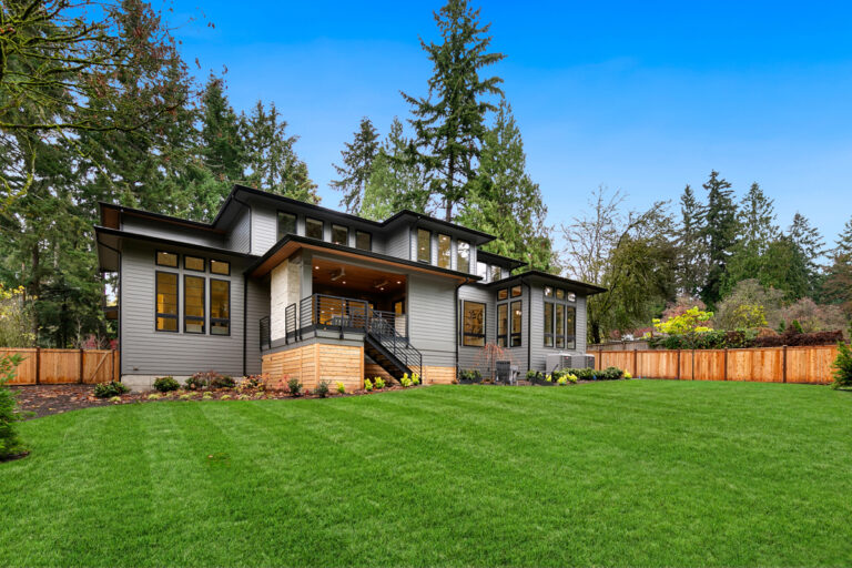 Laguna custom floor plan rear exterior