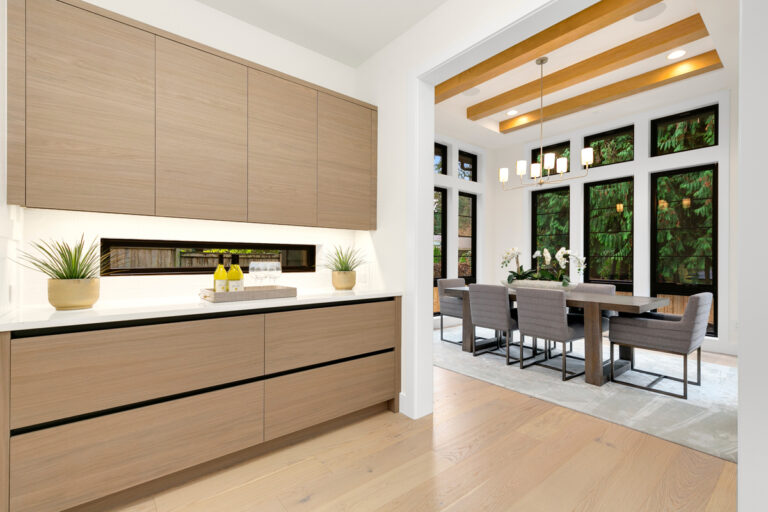 Laguna custom floor plan service area