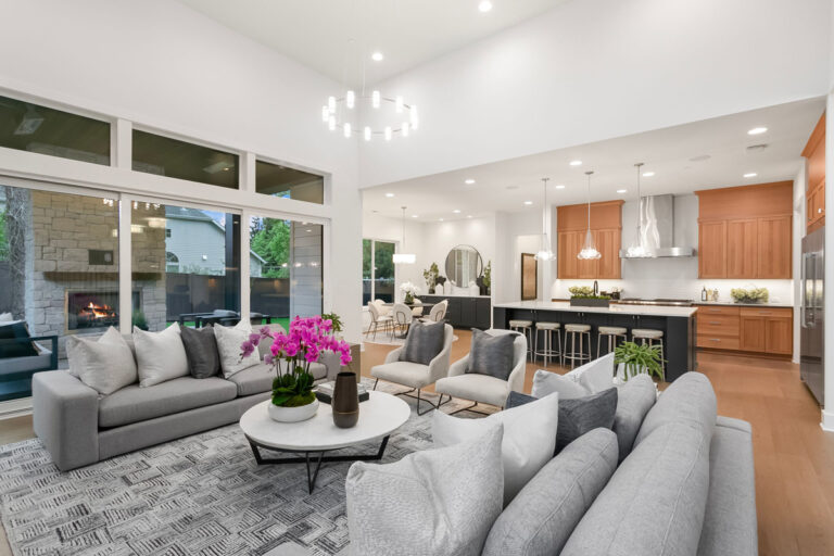 Laurel custom floor plan main living