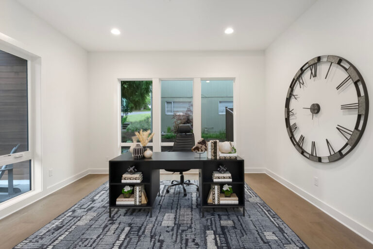 Laurel custom floor plan office