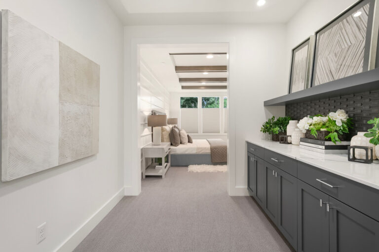 Laurel custom floor plan primary suite