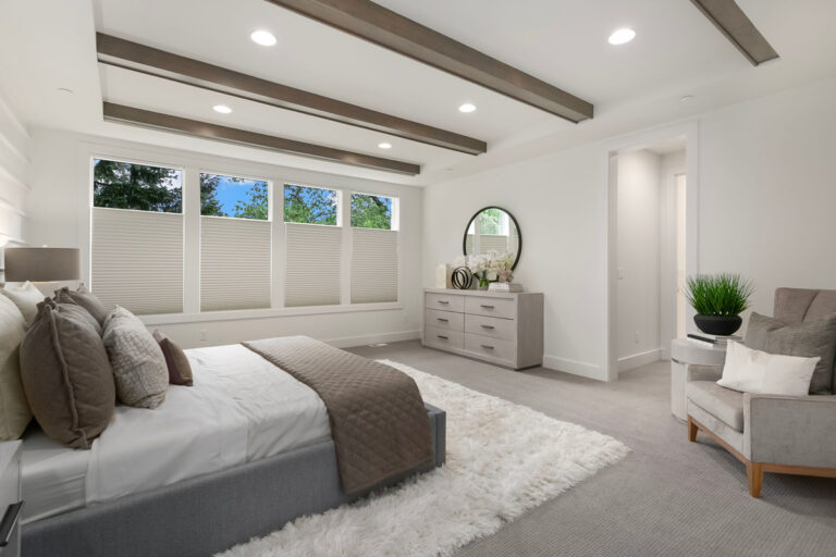 Laurel custom floor plan primary suite