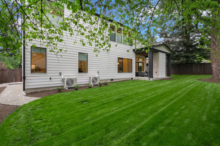 Laurel custom floor plan rear exterior