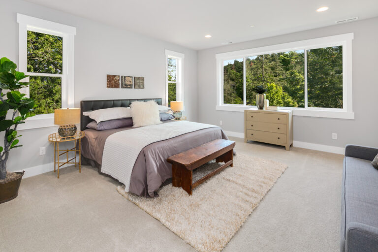 Lisbon custom floor plan primary suite