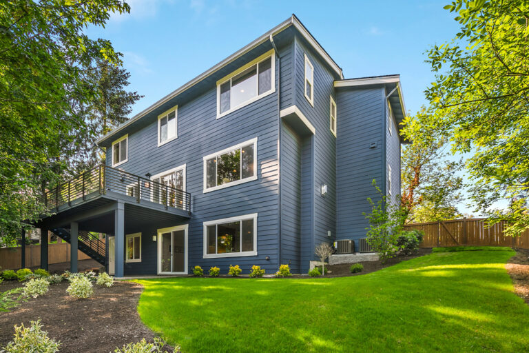 Lisbon custom floor plan rear exterior