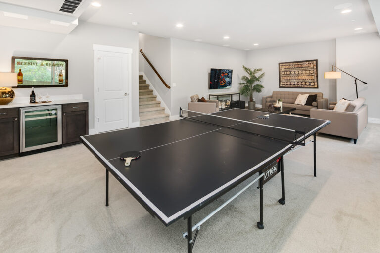 Lisbon custom floor plan recreation room