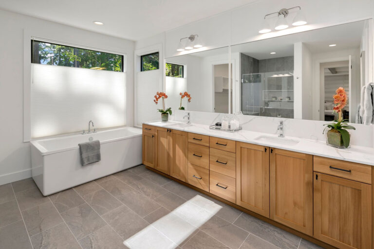 Madera custom floor plan primary suite bath