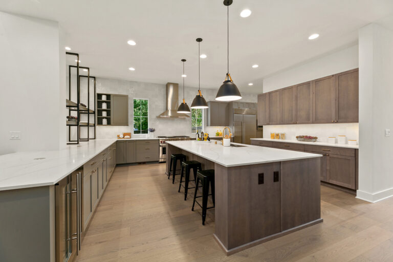 Madrid custom floor plan kitchen