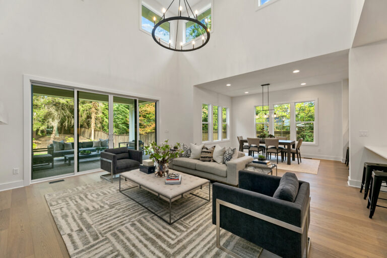 Madrid custom floor plan main living