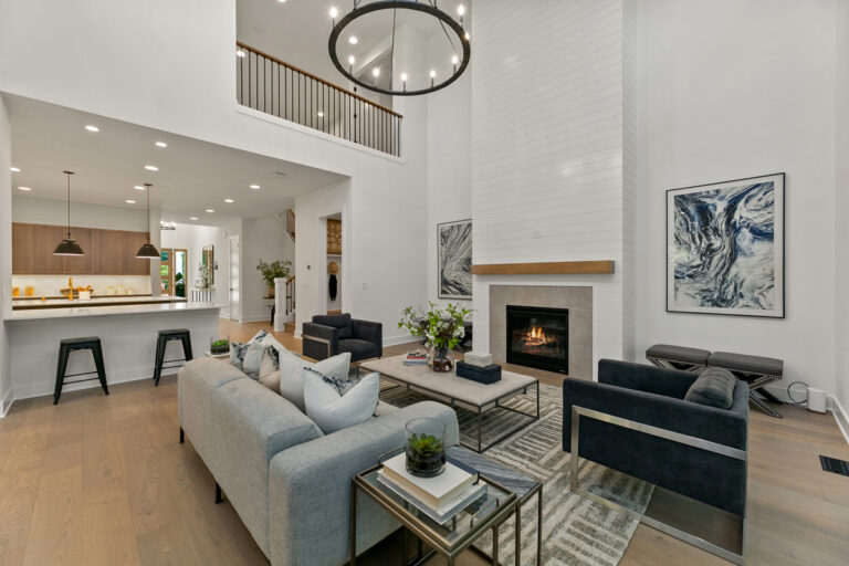 Madrid custom floor plan great room