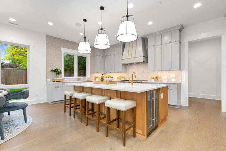 Marcello custom floor plan kitchen