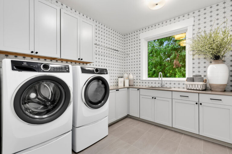 Marcello custom floor plan laundry room