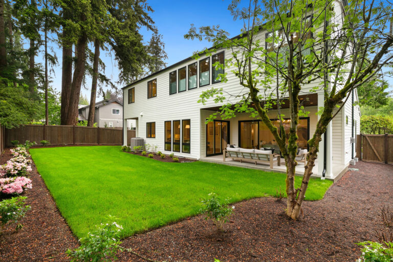 Marcello custom floor plan rear exterior