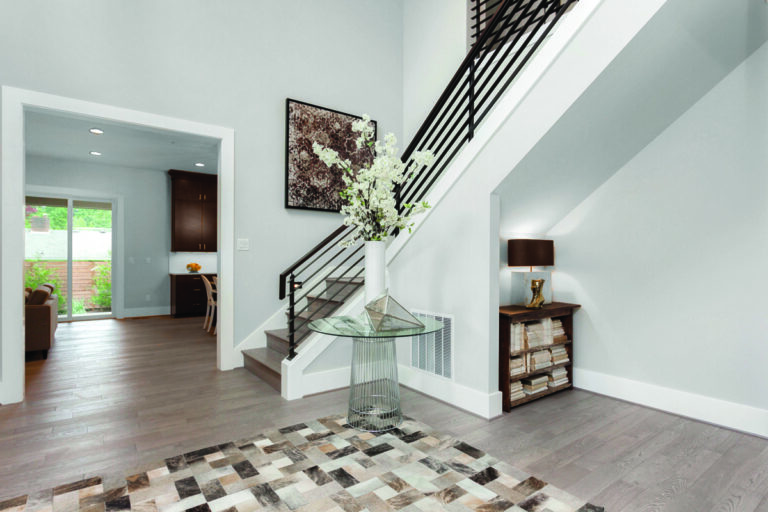 Marseille custom floor plan foyer