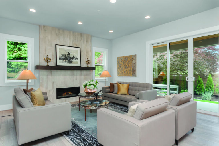 Marseille custom floor plan great room