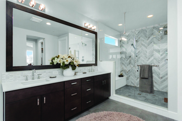 Marseille custom floor plan primary suite bath