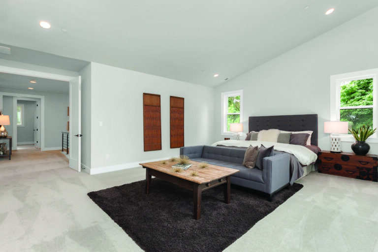 Marseille custom floor plan primary suite