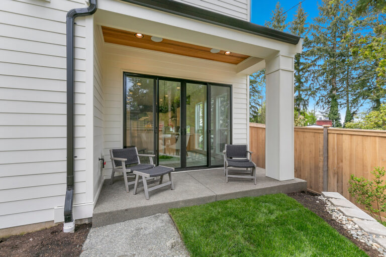 Meadow custom floor plan covered patio