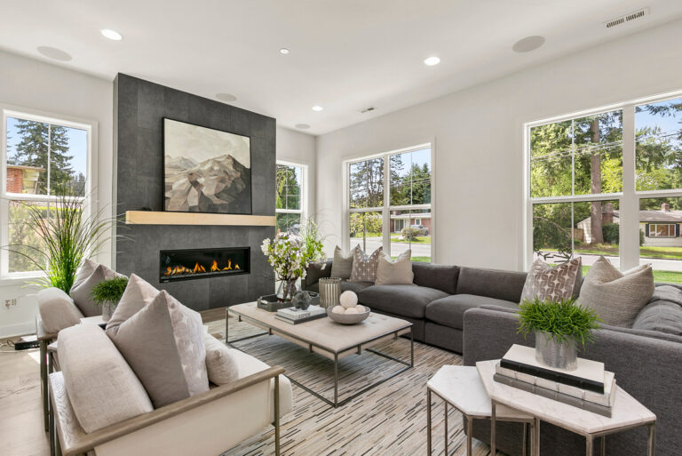 Meadow custom floor plan great room