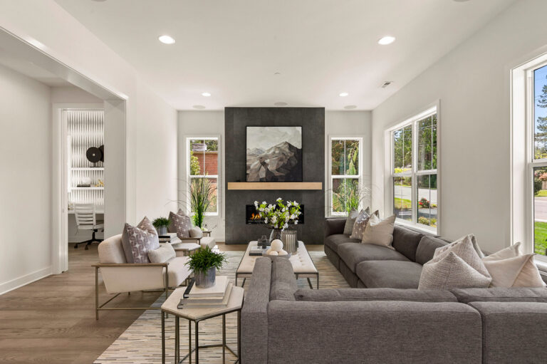 Meadow custom floor plan great room