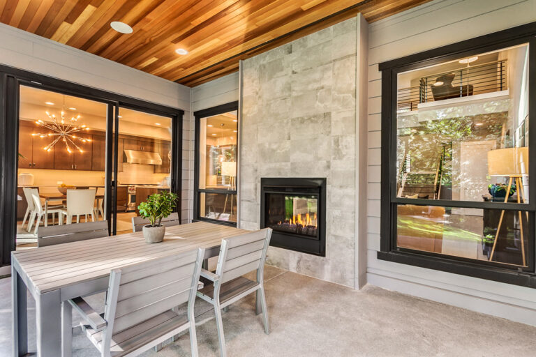 Monte Carlo custom floor plan covered patio