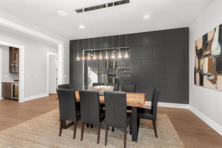 Monte Carlo custom floor plan dining room