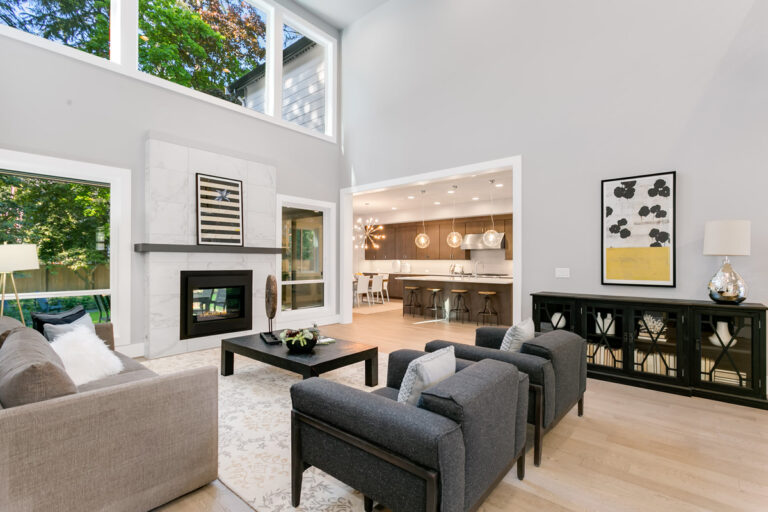 Monte Carlo custom floor plan great room
