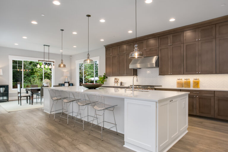Montpellier custom floor plan kitchen