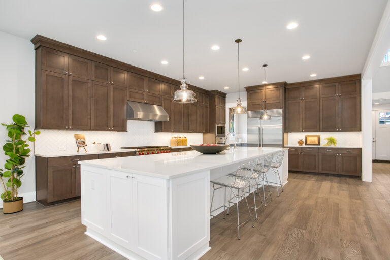 Montpellier custom floor plan kitchen
