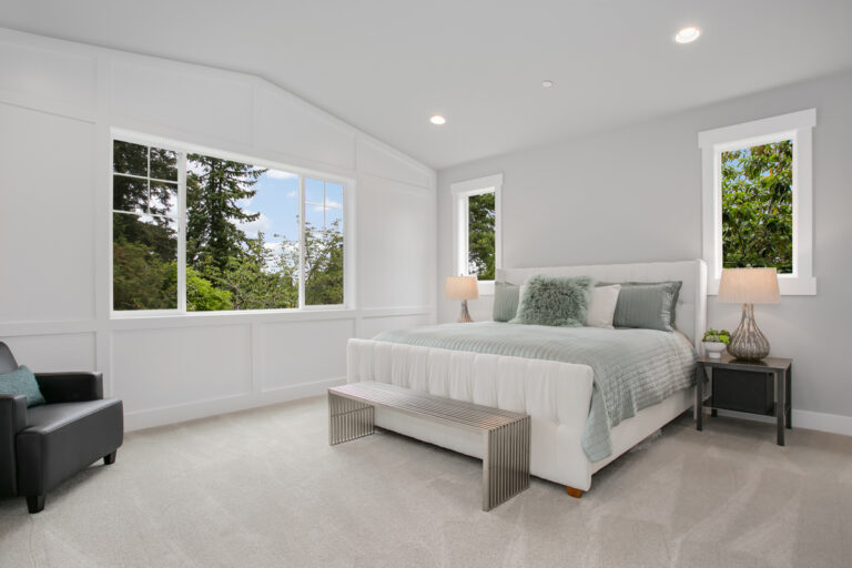Montpellier custom floor plan primary suite