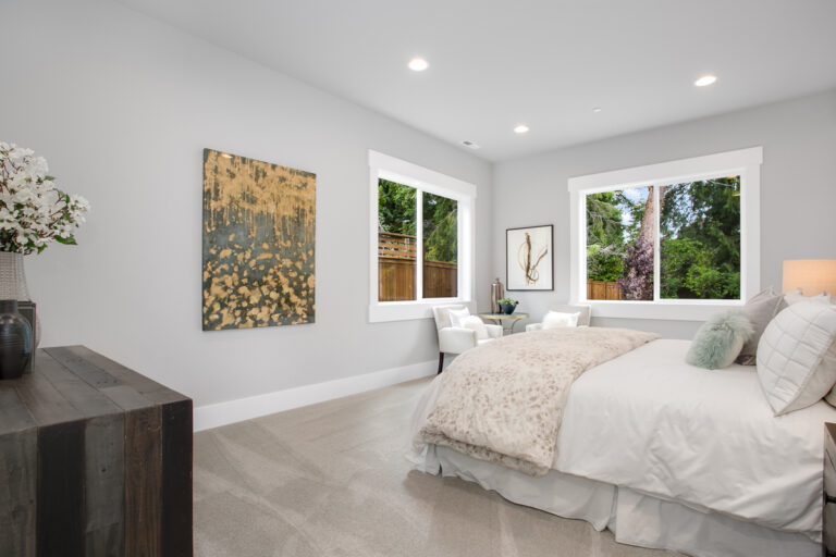 Montpellier custom floor plan primary suite