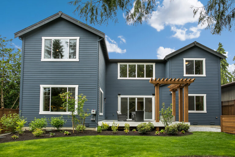 Montpellier custom floor plan rear exterior