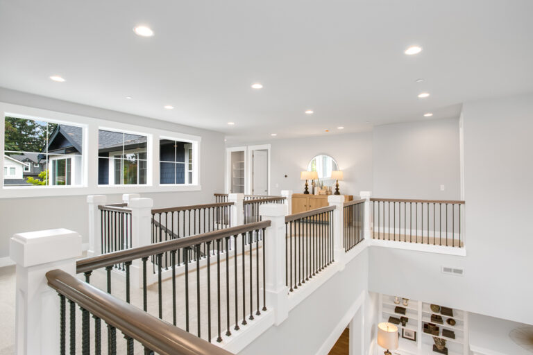 Montpellier custom floor plan upper hall