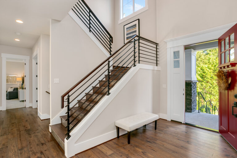 Monza custom floor plan foyer