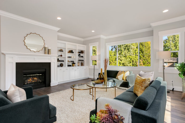 Monza custom floor plan great room