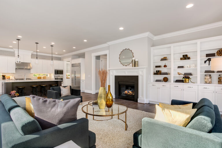 Monza custom floor plan main living