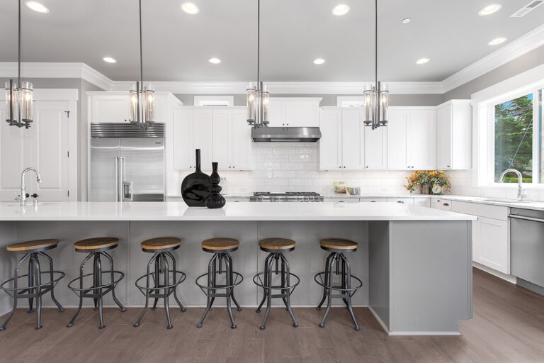Mozart custom floor plan kitchen
