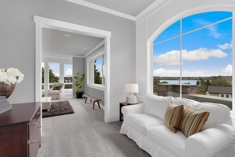 Mozart custom floor plan primary suite