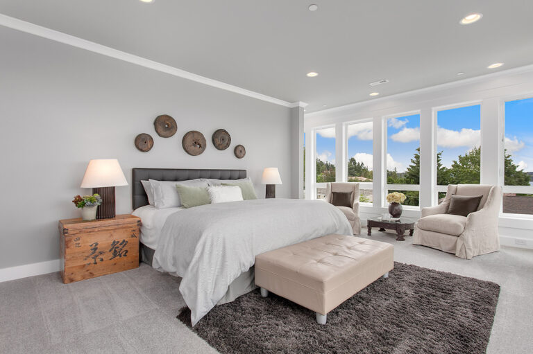 Mozart custom floor plan primary suite