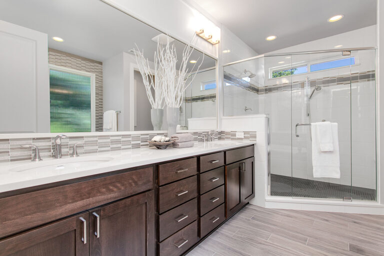 Naples Avante custom floor plan primary suite bath