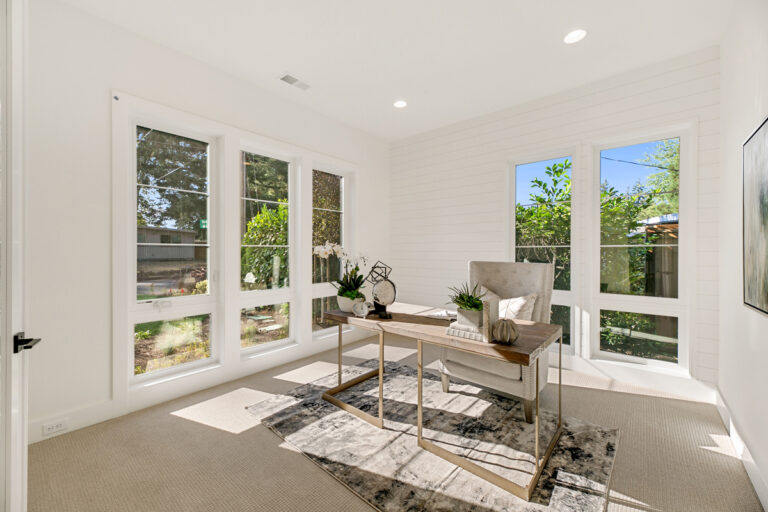 Oakdale custom floor plan office