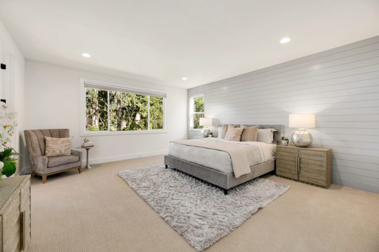 Oakdale custom floor plan primary suite