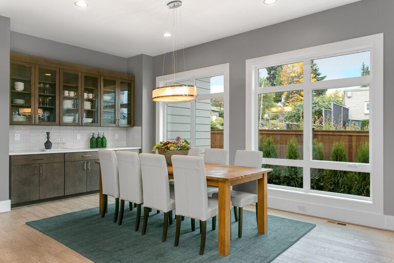 Oslo custom floor plan dining room