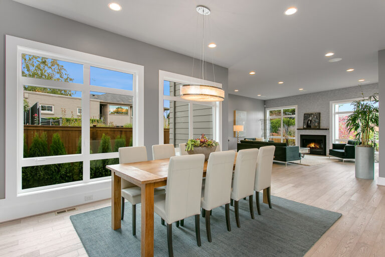 Oslo custom floor plan dining room