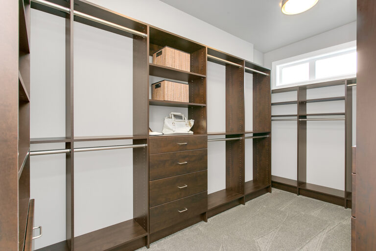 Oslo custom floor plan primary suite closet